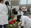 교내 핵심술기 실습 사진입..